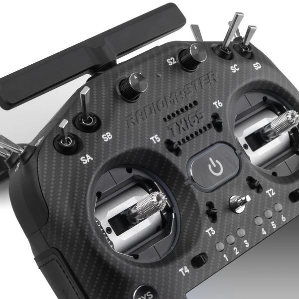 Пульт керування RadioMaster TX16S MK3 MAX (ELRS / M2) Black TX16S-MAX-MK3-ELRS-BLACK фото
